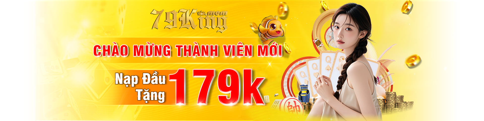 banner thương hiệu nhà cái 79King